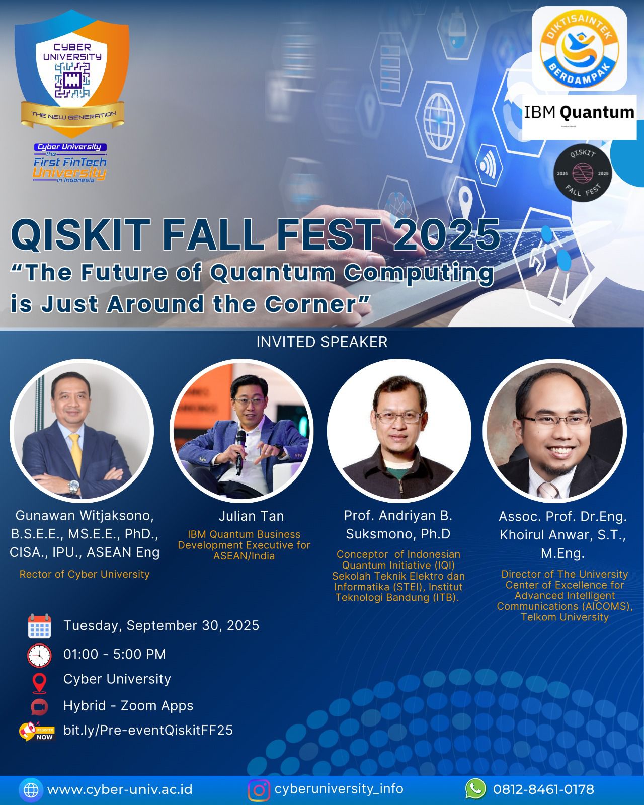 Qiskit Fall Fest 2025 Pre-Event Flyer